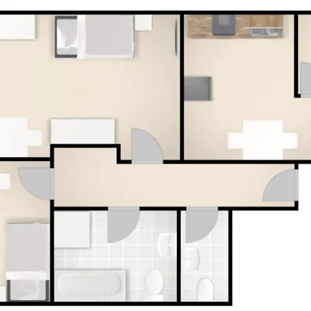 Atrium - Geraeumige Ostend *